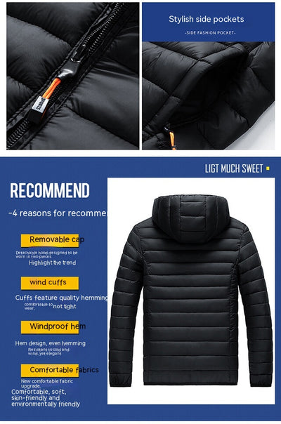 Chaqueta Acolchada Ligera Plus Size con Corte Entallado - Image 32