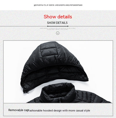 Chaqueta Acolchada Ligera Plus Size con Corte Entallado - Image 36