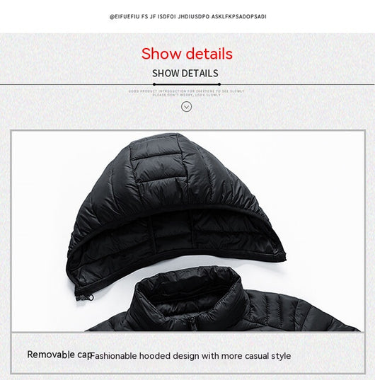 Chaqueta Acolchada Ligera Plus Size con Corte Entallado - Image 36