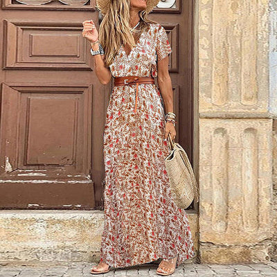Vestido Floral con Escote en V Simiya - Image 22