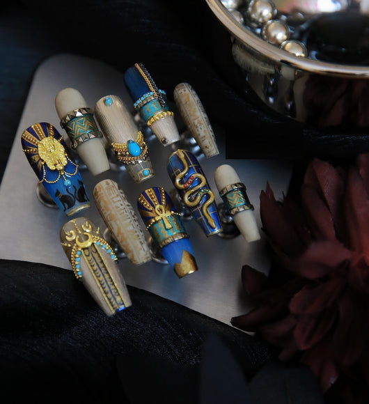 Uñas Postizas Personalizadas Tuo Jie - Diseño Exquisito y Larga Duración - Image 15