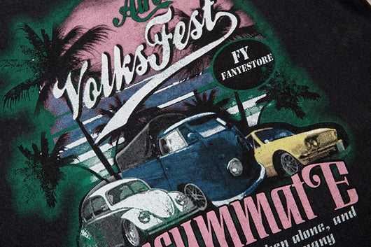 Playera Artística de Algodón con Estampado de Pintura al Óleo para Hombre - Image 23