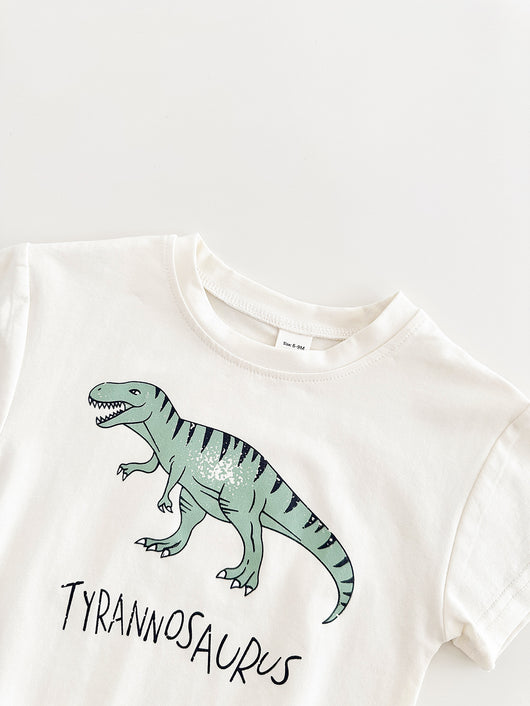 Enterizo Triangular con Estampado de Dinosaurio Bebé - Image 36