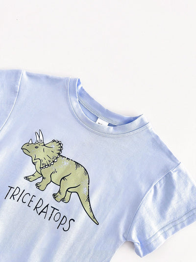 Enterizo Triangular con Estampado de Dinosaurio Bebé - Image 47