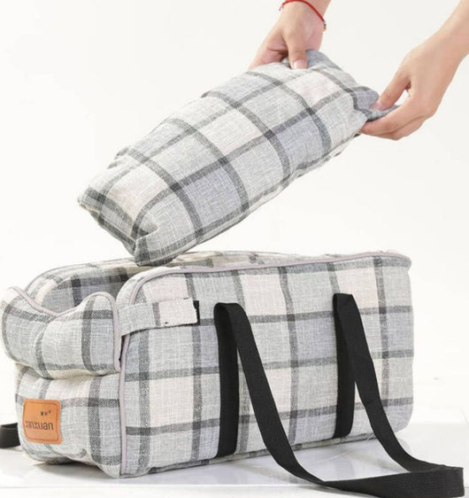 Bolsa de Transporte para Mascotas con Ventilación - Control Central del Vehículo - Image 20