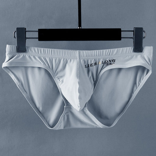 Calzoncillos Brief de Seda de Hielo para Hombre - Ropa Interior Sexy de Cintura Baja - Image 30