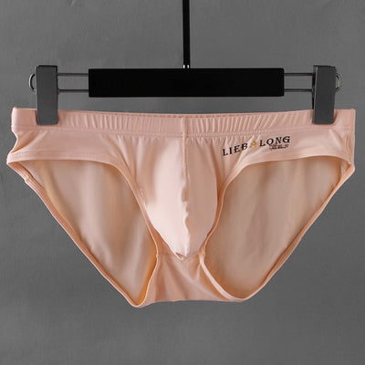 Calzoncillos Brief de Seda de Hielo para Hombre - Ropa Interior Sexy de Cintura Baja - Image 41