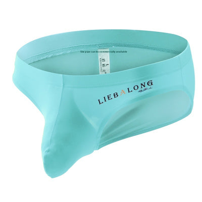 Calzoncillos Brief de Seda de Hielo para Hombre - Ropa Interior Sexy de Cintura Baja - Image 43