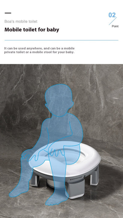Inodoro Portátil Plegable para Niños - Solución de Camping y Viajes - Image 10