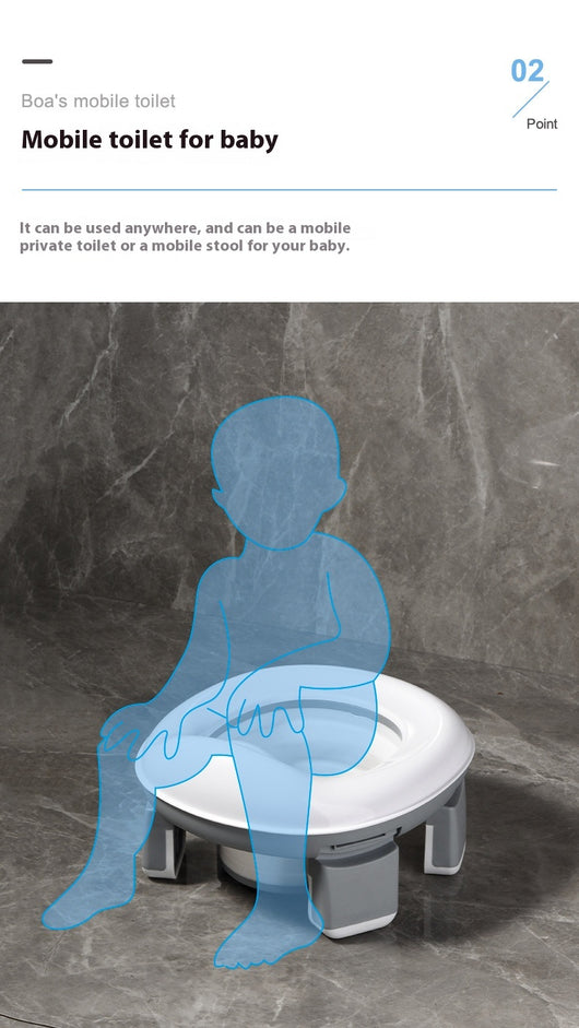 Inodoro Portátil Plegable para Niños - Solución de Camping y Viajes - Image 10