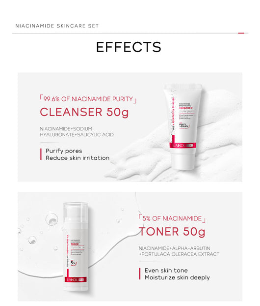 Set de 4 Productos Nicotinamida para Hidratación y Belleza - Image 16