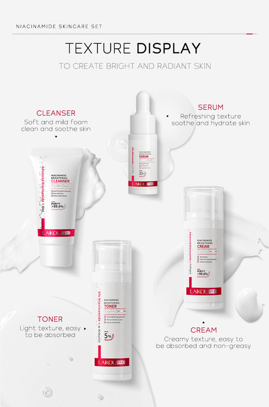 Set de 4 Productos Nicotinamida para Hidratación y Belleza - Image 23