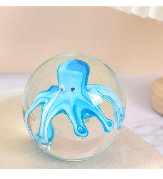 Decoración Pulpo de Vidrio Soplado a Mano - Adorno Artesanal Único - Image 9