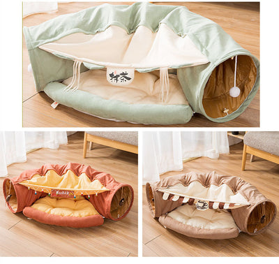 Túnel Plegable para Gatos - Resistente y Lavable - Image 12