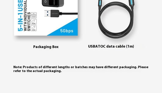 Estación de Expansión USB Multi-interfaz Vention - Dock Extensor Universal - Image 26