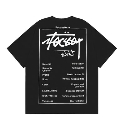 Camiseta Estampada con Letras para Hombre - Image 27