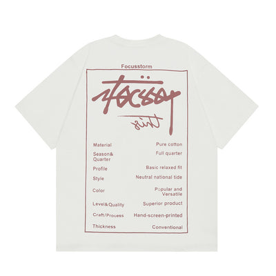 Camiseta Estampada con Letras para Hombre - Image 28