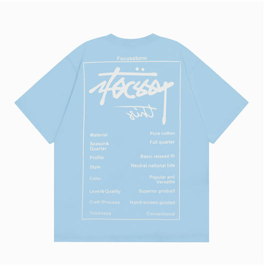 Camiseta Estampada con Letras para Hombre - Image 33