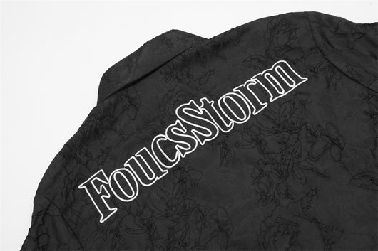Camisa Manga Corta con Letras Bordadas para Hombre - Image 29