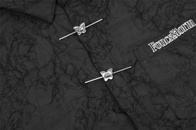 Camisa Manga Corta con Letras Bordadas para Hombre - Image 32