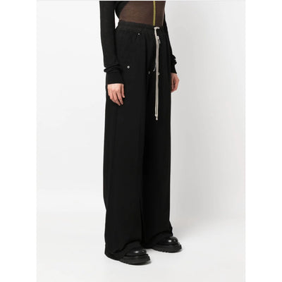 Pantalones Holgados de Punto Doble Línea para Parejas - Unisex Pierna Recta Ancha - Image 10