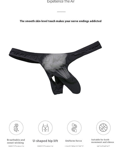 Bóxer Tanga Hombre Diseño Elefante Cintura Baja Transpirable - Image 28