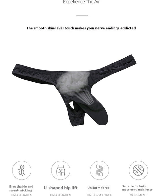Bóxer Tanga Hombre Diseño Elefante Cintura Baja Transpirable - Image 28