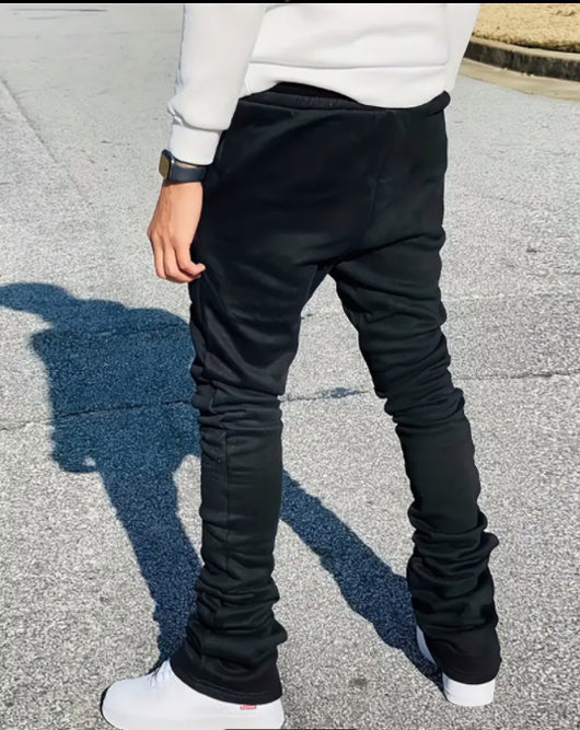 Pantalones de Campana Elásticos para Hombre - Estilo Deportivo y Casual para Todas las Estaciones - Image 28