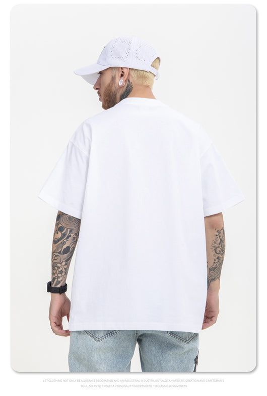 Camiseta Oversize de Algodón Puro para Hombre y Mujer - Image 16