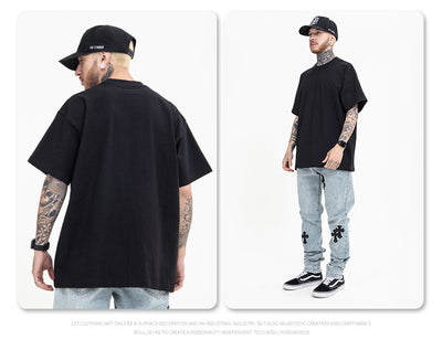 Camiseta Oversize de Algodón Puro para Hombre y Mujer - Image 18