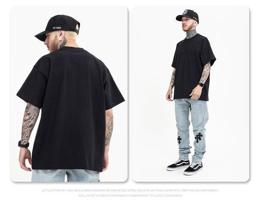 Camiseta Oversize de Algodón Puro para Hombre y Mujer - Image 18