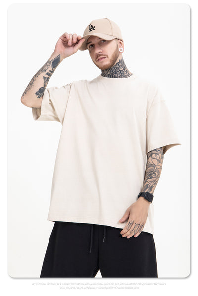 Camiseta Oversize de Algodón Puro para Hombre y Mujer - Image 21