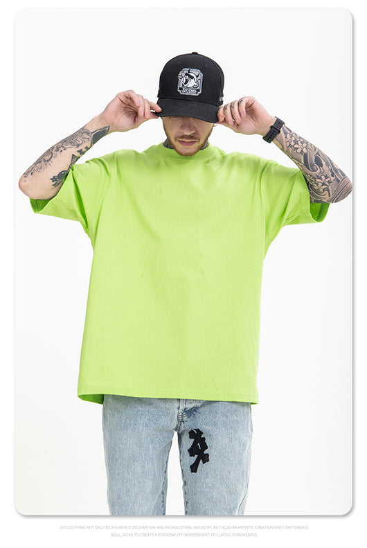 Camiseta Oversize de Algodón Puro para Hombre y Mujer - Image 25