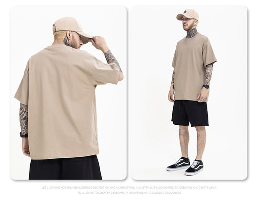 Camiseta Oversize de Algodón Puro para Hombre y Mujer - Image 31