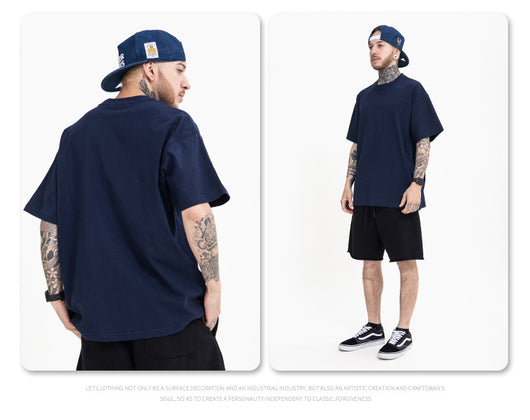 Camiseta Oversize de Algodón Puro para Hombre y Mujer - Image 38