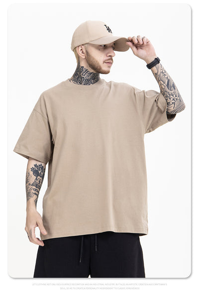 Camiseta Oversize de Algodón Puro para Hombre y Mujer - Image 39