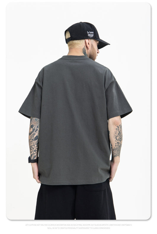 Camiseta Oversize de Algodón Puro para Hombre y Mujer - Image 41