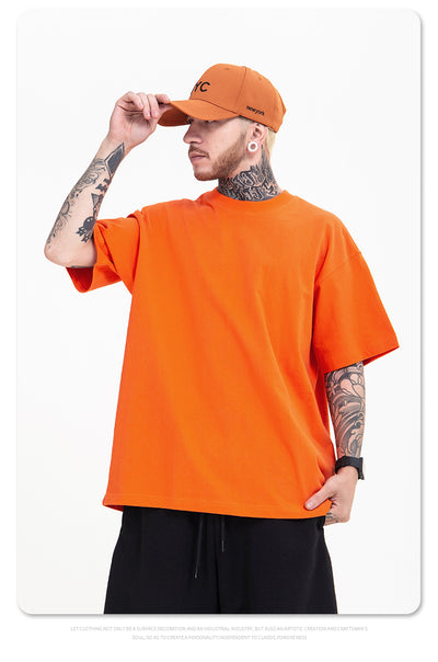 Camiseta Oversize de Algodón Puro para Hombre y Mujer - Image 43