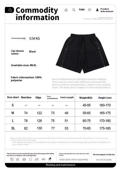 Shorts Estilo Americano Multibolsillos Transpirables - Image 7