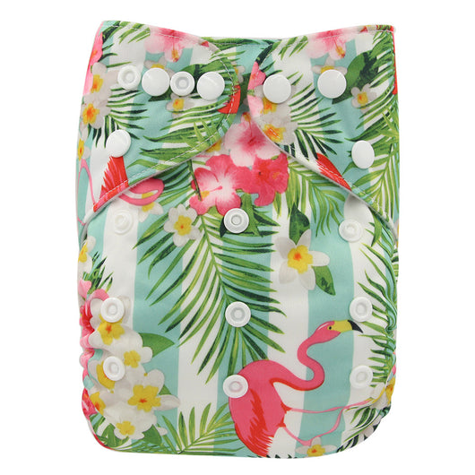 Pañal de Tela Reutilizable Transpirable Ajustable para Bebé 0-3 Años - Image 108