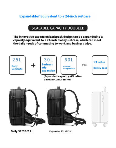 Mochila Multifuncional de Gran Capacidad para Hombre - Image 25