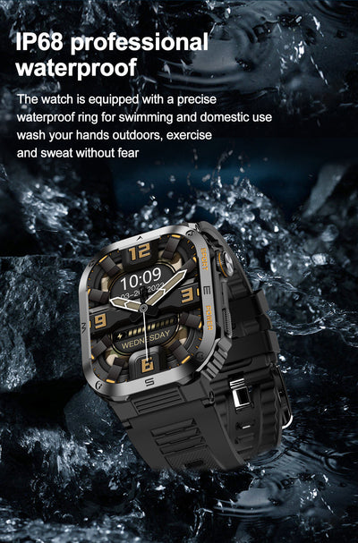 Reloj Despertador Inteligente Multifuncional a Prueba de Agua con Pantalla Grande - Image 15