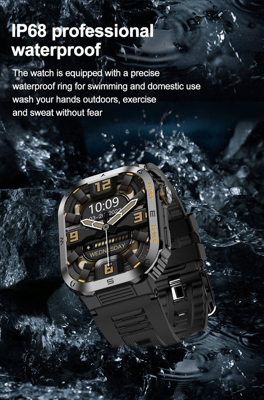 Reloj Despertador Inteligente Multifuncional a Prueba de Agua con Pantalla Grande - Image 15