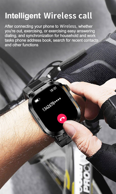Reloj Despertador Inteligente Multifuncional a Prueba de Agua con Pantalla Grande - Image 16