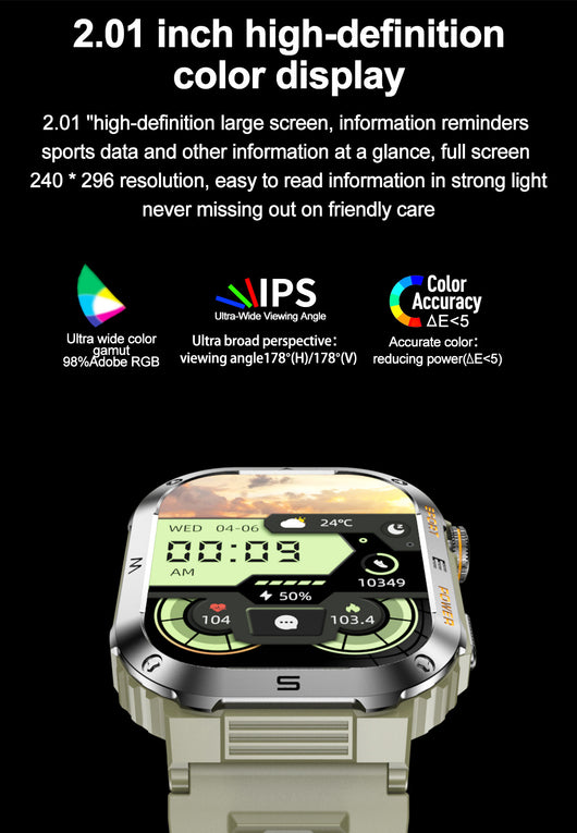 Reloj Despertador Inteligente Multifuncional a Prueba de Agua con Pantalla Grande - Image 24