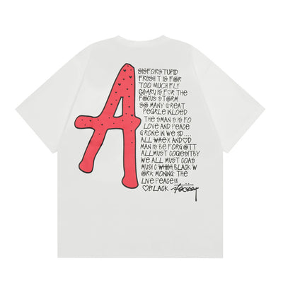 Camiseta para Hombre con Estampado de Letras Inglesas - Image 23