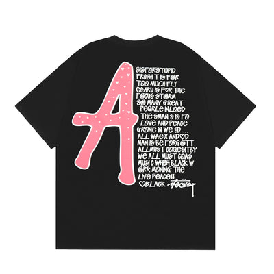 Camiseta para Hombre con Estampado de Letras Inglesas - Image 28