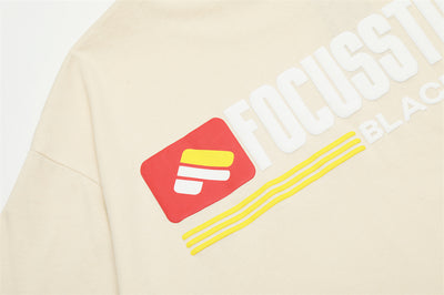 Camiseta Hombre Estampado Letras Espuma Manga Corta - Image 24