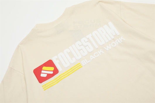 Camiseta Hombre Estampado Letras Espuma Manga Corta - Image 25