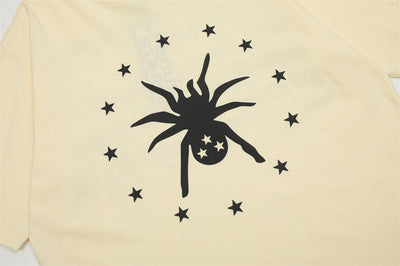 Camiseta Estampado Araña de Manga Corta para Hombre - Image 22